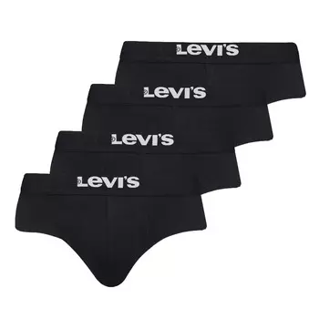 Трусы Levis 4er Pack, черный