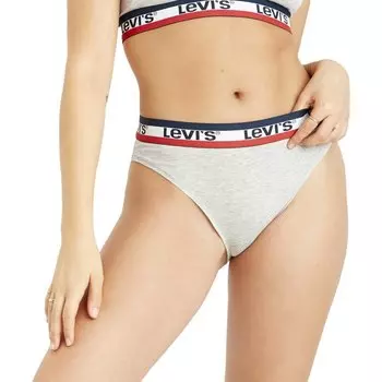 Трусы Levis High Waist, серый