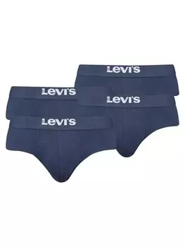 Трусы Levis Slip 4er Pack, синий