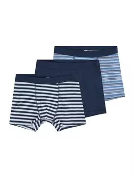 Трусы Lindex, цвет Navy/Light blue/Dark blue