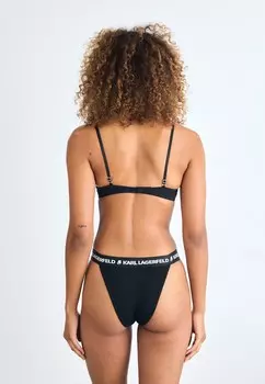 Трусы LOGO BRAZILIAN BRIEFS (PACK OF 3) KARL LAGERFELD, черный