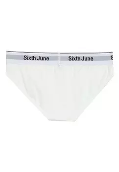 Трусы LOGO Sixth June, белый