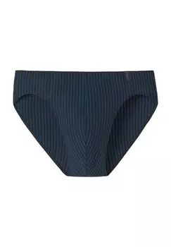 Трусы Long Life Soft, в полоску, мужские SCHIESSER, темно-синий