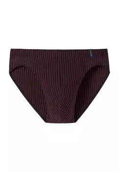 Трусы Long Life Soft, в полоску, мужские SCHIESSER, цвет 500 Rot