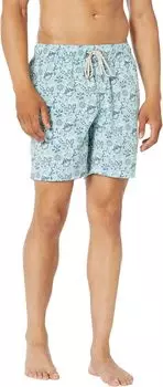 Трусы-маяки 7 дюймов Faherty, цвет Riptide Floral Batik