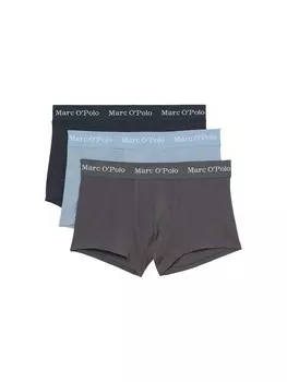 Трусы Marc O'Polo Boxer shorts Essentials, цвет light blue/dark blue/grey