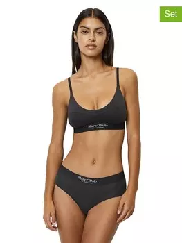 Трусы Marc OPolo 2er Set Pantys, черный