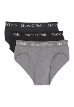 Трусы Marc OPolo/Unterhose Elements Organic Cotton, цвет Black/Navy/Grey Melange