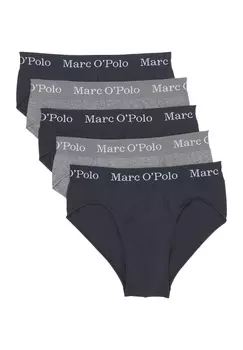 Трусы Marc OPolo/Unterhose Elements Organic Cotton, цвет Black/Beetle/Grey Melange