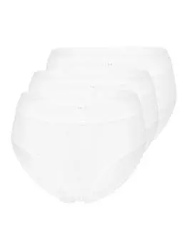 Трусы макси, 3 шт. из био.хлопка плюс Speidel, белый