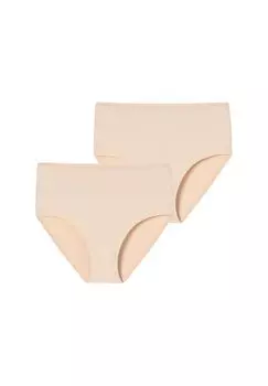 Трусы макси Invisible Soft SCHIESSER, цвет Bluebird, Sand