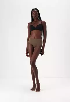 Трусы MAXI INVISIBLE SOFT Schiesser, серо-коричневый