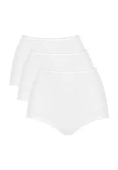 Трусы макси из микрофибры 24/7 упаковка из 3 шт. Sloggi, белый