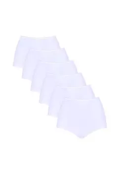 Трусы макси, набор из 6 шт., микрофибра 24/7 sloggi