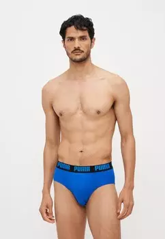 Трусы MEN EVERYDAY BRIEFS 2 PACK Puma, мультиколор