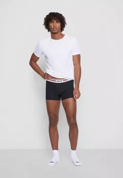 Трусы MEN PLACED LOGO BOXER BRIEF 4 PACK Levi's, черный