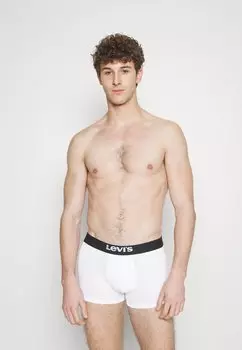 Трусы MEN SOLID BASIC TRUNK 2 PACK Levi's, белый