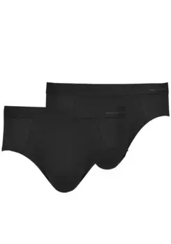 Трусы Mey "CASUAL COTTON" (2 шт. в упаковке), без громоздких боковых швов, черный