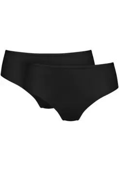 Трусы Mey с высокой талией "PURE SENSE" (упаковка, 2 шт.), American Pants, черный