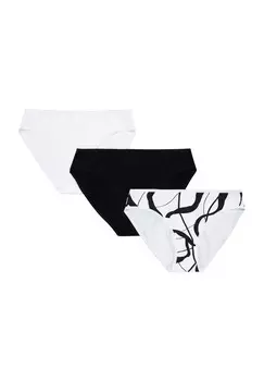 Трусы MIA 3 PACK ESOTIQ, белый