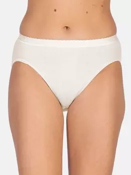 Трусы-Миди, 5 пар трусов Nina Von C., бежевый