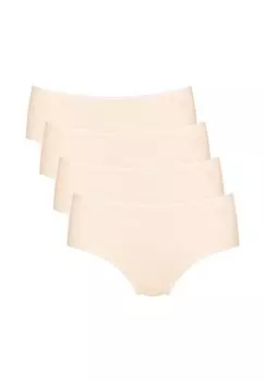 Трусы-миди, набор из 4 шт. Go sloggi, цвет Fresh Powder