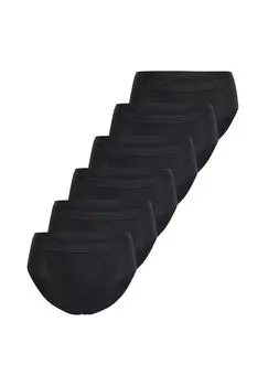 Трусы-миди, набор из 6 шт. GO Casual sloggi, черный