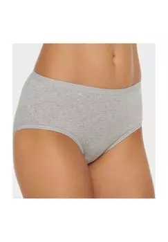 Трусы-миди Sanna, 2 шт., однотонные, женские Sylvia Speidel., цвет Hellgrau Meliert