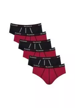 Трусы миди / трусы упаковка из 6 шт. Sloggi, мультиколор