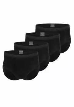 Трусы MIT EINGRIFF 4ER PACK ORIGINAL CLASSICS FEIN Schiesser, черный