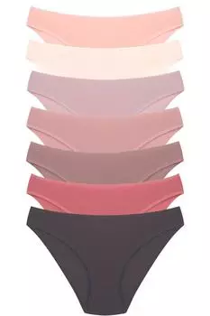 Трусы - Многоцветный - Однотонный Newlilla, разноцветный