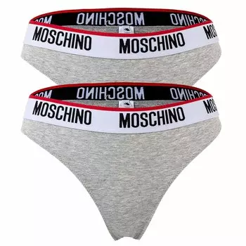 Трусы Moschino 2er Pack, серый