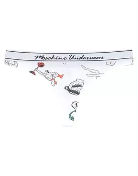 Трусы Moschino, белый