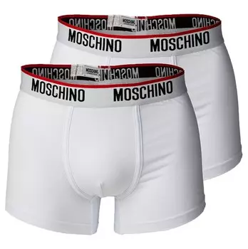 Трусы MOSCHINO Boxer shorts, белый