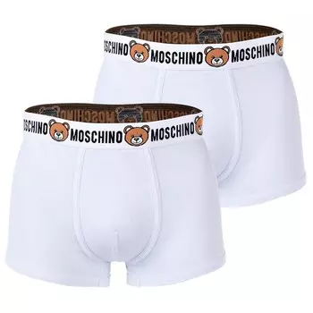 Трусы MOSCHINO Boxer shorts, белый
