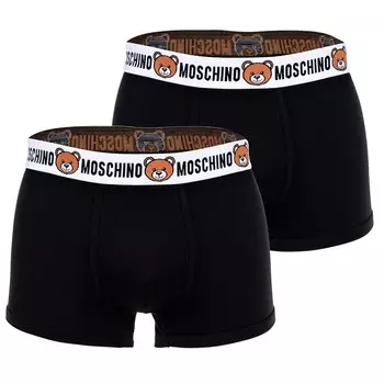 Трусы MOSCHINO Boxer shorts, черный