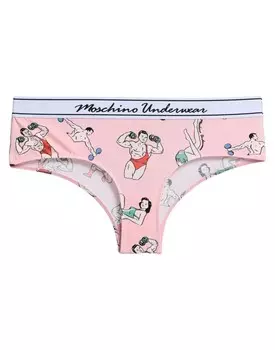 Трусы Moschino, лососево-розовый