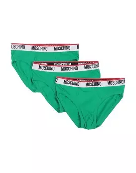 Трусы Moschino, зеленый
