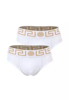 Трусы мужские, 2 шт. - TOPEKA, хлопок, однотонный VERSACE