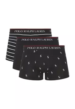 Трусы мужские, 3 шт POLO RALPH LAUREN, черный