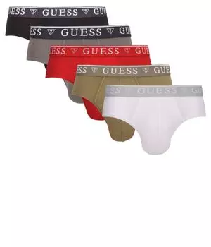 Трусы мужские 5 шт. Guess Underwear, красный
