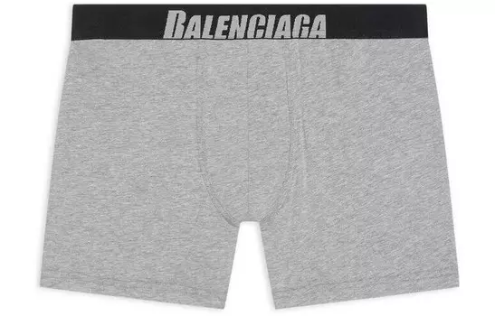 Трусы мужские Balenciaga, серый