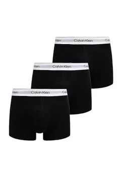 Трусы мужские Calvin Klein Underwear боксеры 3 шт, черный