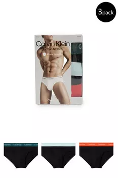 Трусы мужские Calvin Klein Underwear хлопковые 3 шт, черный