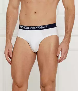 Трусы мужские Emporio Armani брифы 2 шт, белый