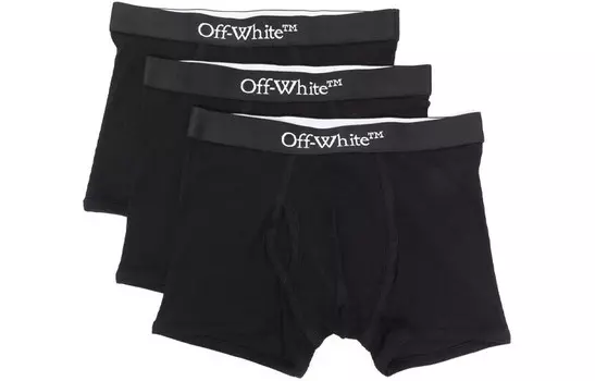 Трусы мужские Off-White, черный