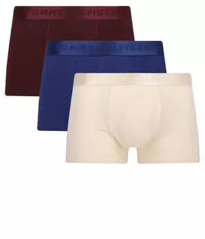 Трусы мужские Tommy Hilfiger боксеры 3 шт, мультиколор
