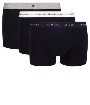Трусы мужские Tommy Hilfiger боксеры хлопковые 5 шт, черный