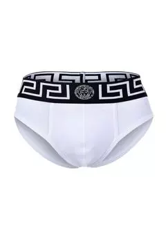 Трусы мужские - ТОПЕКА, хлопок стрейч, однотонные VERSACE, черный