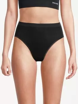 Трусы на пояс, комплект из 3 модальных трусов. Con-Ta, черный